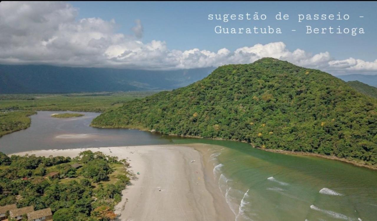 Pousada Recanto Dos Mares-Chales E Suites-Proximo Do Sesc Bertioga-Sp Eksteriør bilde